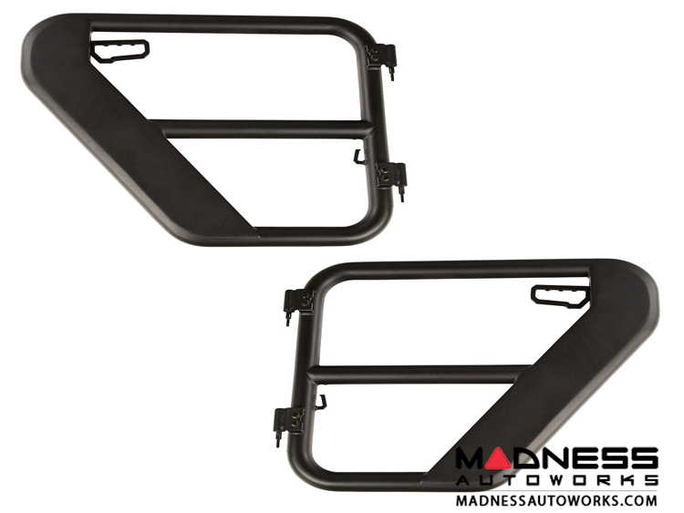 Jeep Gladiator JT Rear Tube Doors - Textured Black